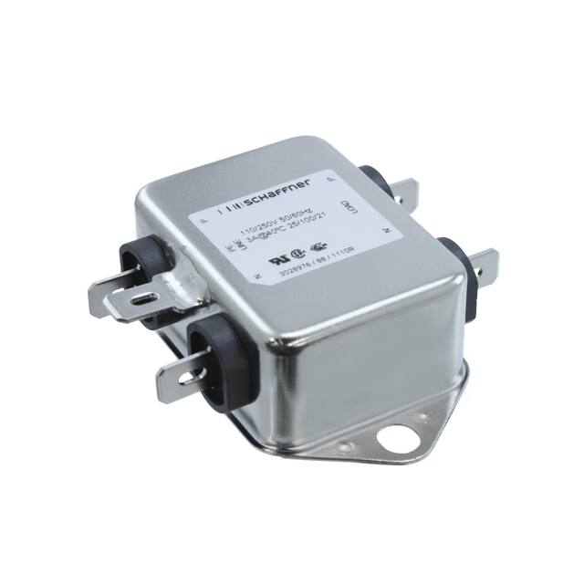 FN610B-3-06 LINE FILTER 250VAC 3A CHASS MNT