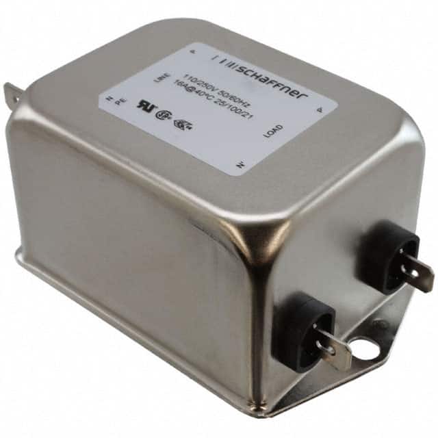 FN660-16-06 LINE FILTER 250VAC 16A CHASS MNT