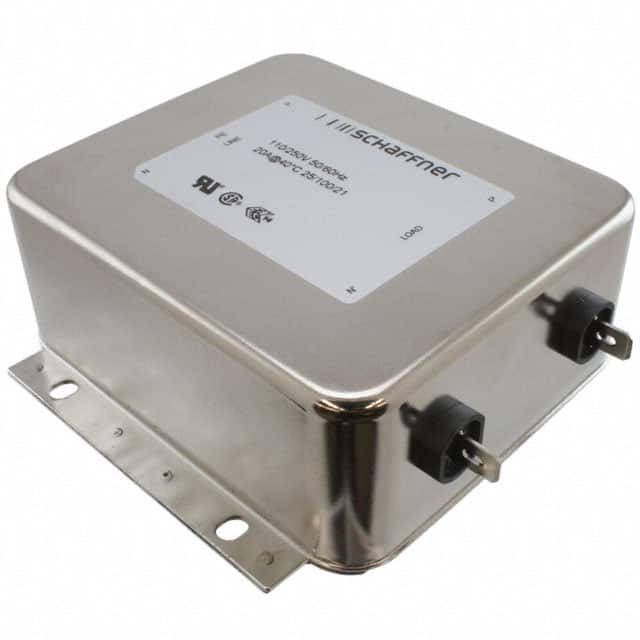 FN660B-20-06 LINE FILTER 250VAC 20A CHASS MNT