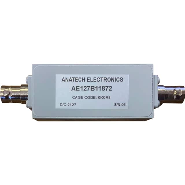 AE127B11872 118-136 MHZ  BAND PASS FILTER WI
