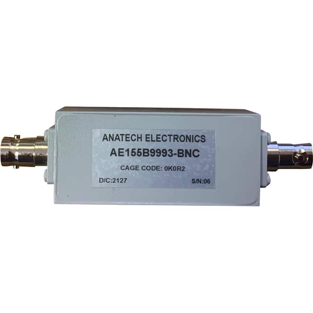 AE155B9993-BNC 155 MHZ BAND PASS FILTER WITH BN
