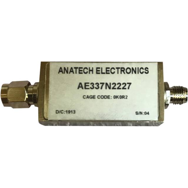 AE337N2227 337.775 MHZ LC NOTCH FILTER