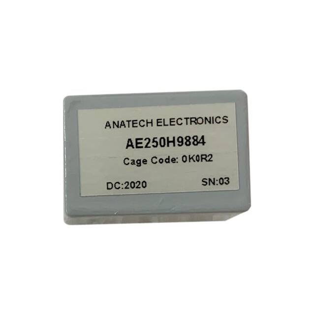 AE250H9884 250 MHZ HIGH PASS FILTER