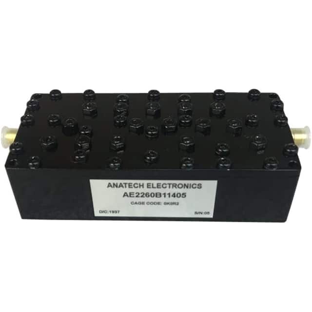 AE2260B11405 2260 MHZ CAVITY BAND PASS FILTER