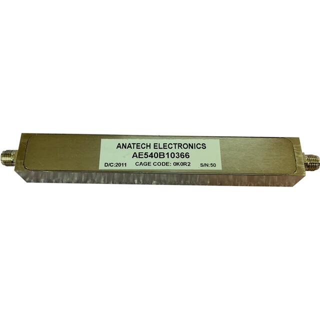 AE540B10366 540 MHZ LC BAND PASS FILTER