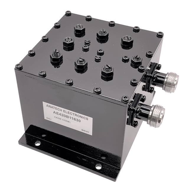 AE420B11630 420 MHZ CAVITY BANDPASS FILTER