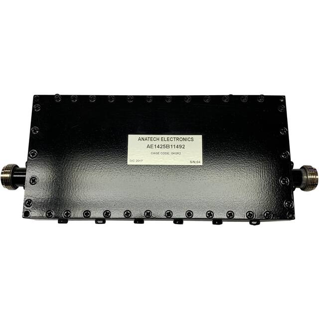 AE1425B11492 1425 MHZ CAVITY BANDPASS FILTER