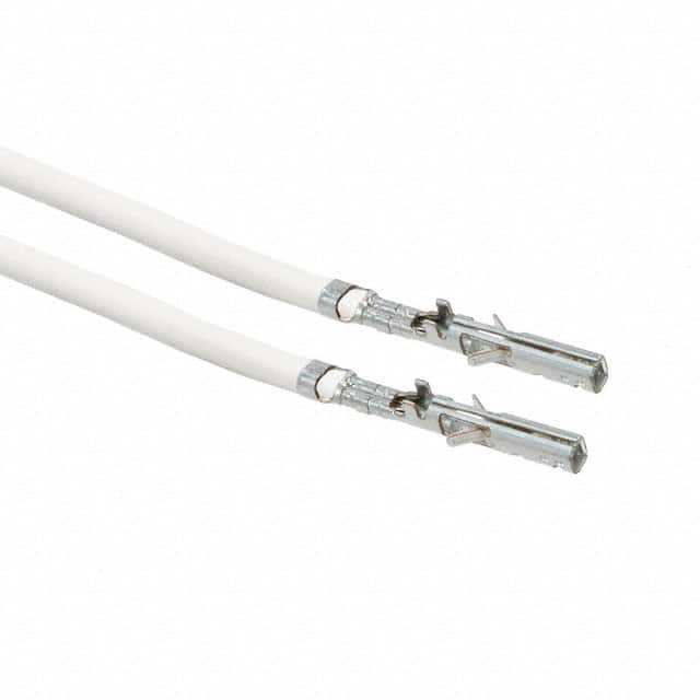 0430300004-03-W8-D 3" PRE-CRIMP 3048 WHITE
