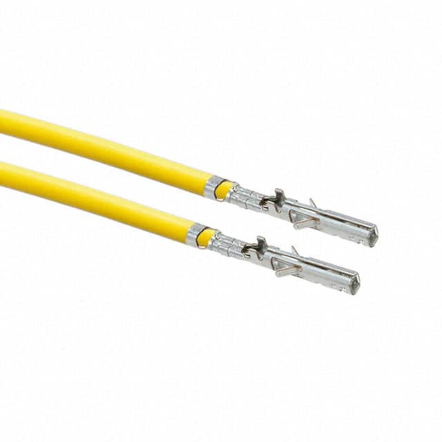 0430300004-03-Y8-D 3" PRE-CRIMP 3048 YELLOW