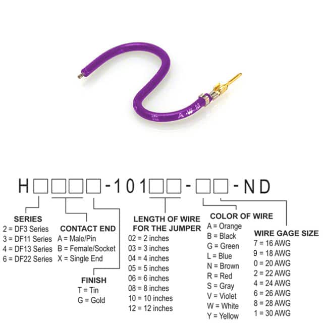 H2AXG-10102-V4 JUMPER-H1503TR/A2015V/X 2"