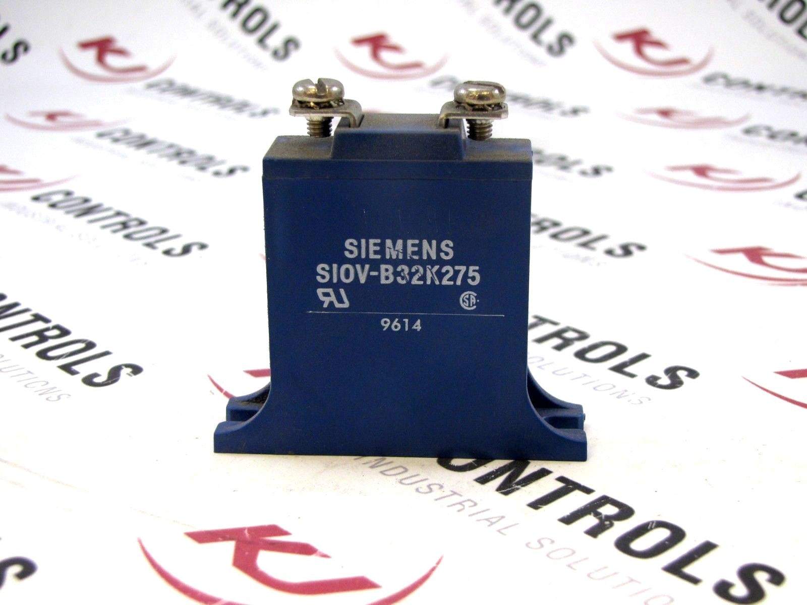 SIOV-B32K275 The Siemens SIOV-B32K275 is a Metal-Oxide Varistor designed for surge protection. It features a 2.5kV voltage rating and a 40kA surge current capacity.