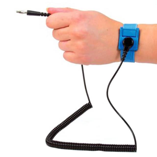 BLUEWS121M BLU ADJST FABRC WRISTBAND 12' CO