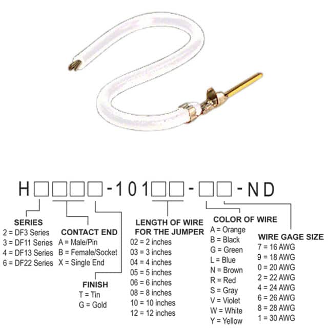 H3AXG-10102-W4 JUMPER-H1507TR/A2015W/X 2"