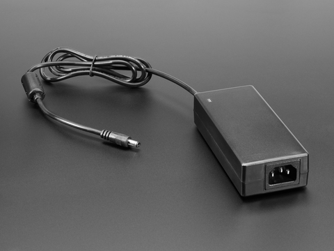 658 This is a 5V 10A switching power supply from Adafruit Industries LLC, providing up to 50W of power. It features a universal 110-220V input and a standard 2.1mm DC output plug.