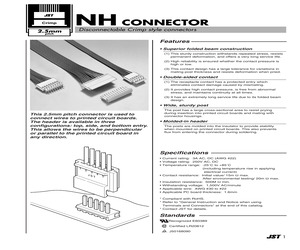 H6P-SHF-AA The H6P-SHF-AA is a 6-position, 2.50mm pitch receptacle housing from JST Manufacturing. It features a latch lock fastening type, free hanging mounting, and crimp termination.