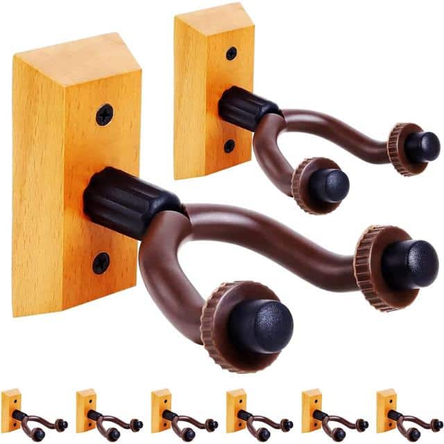 GH WD 2PCS Guitar Hangers Hook PAIR