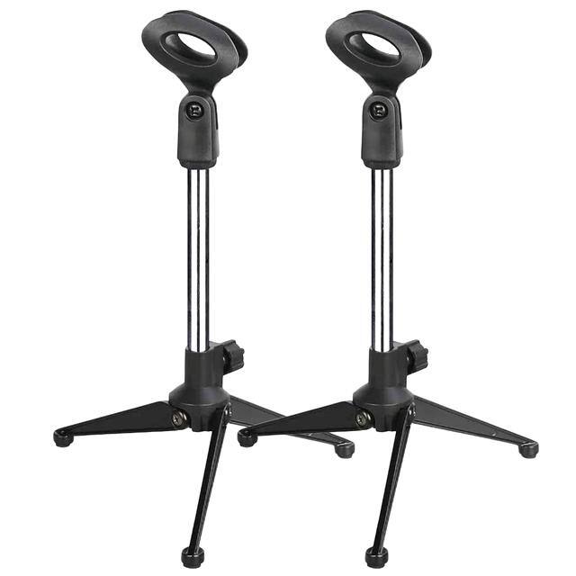 MS MINI TRI CH 2PK 12 Pcs  Desktop Microphone Stand