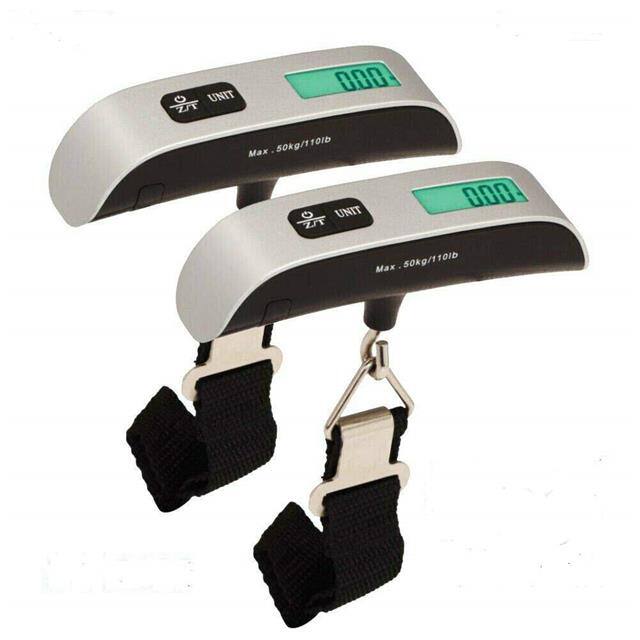 LSS-004 2pcs 50kg/110 lbs Digital Hanging Lug