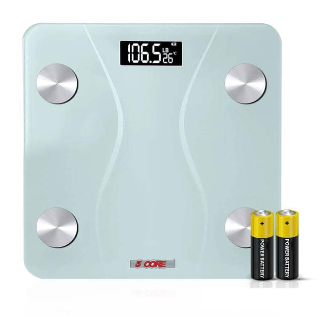 BS 01 B WH 4 Pcs Digital Bathroom Scale fo