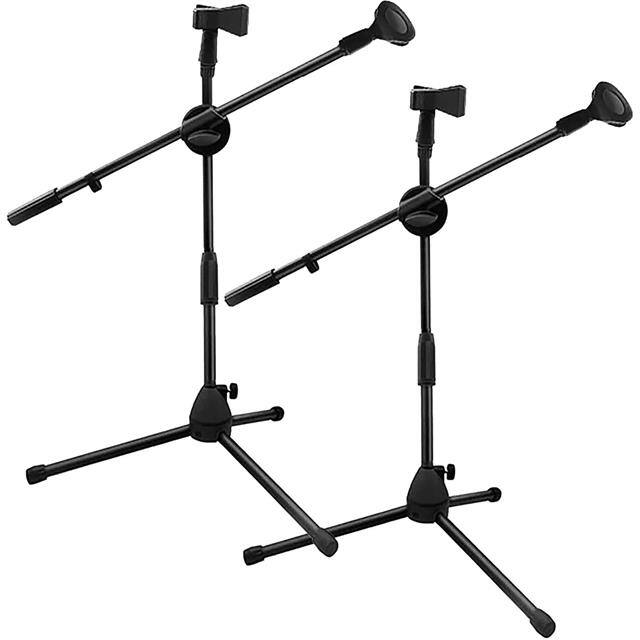 MS DBL S 2 Pcs Short Mic Stand On-Stage 2Pieces