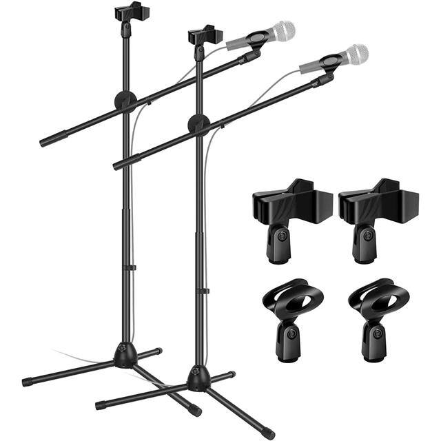 MS DBL 2PCS Tripod Microphone Stand PAIR