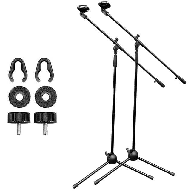 MS 080 2Pcs Tripod Microphone Stand 2Pcs