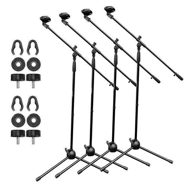 MS 080 4Pcs Tripod Microphone Stand 4Pcs