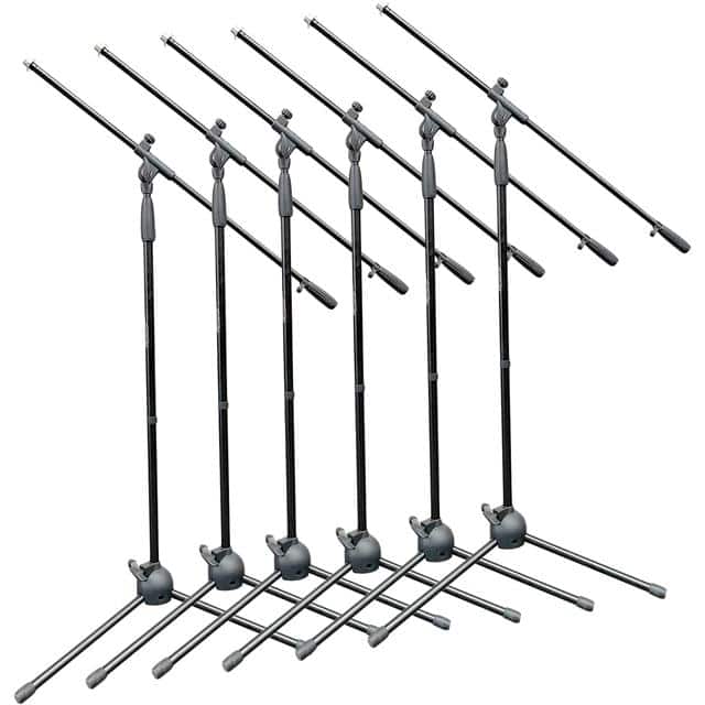 MS HD 6PCS Microphone Tripod Stand 6PACK