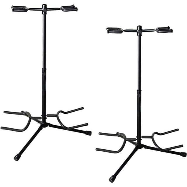 GSH 2N1 2PCS Dual Guitar Display Stand -Padde