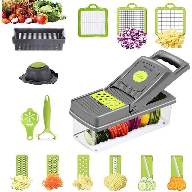 VC 14 Vegetable Chopper Cutter 11-in-1