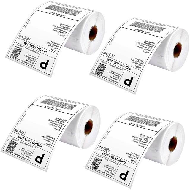 DTL 4PK Shipping Labels 4x6 16 Rolls 250