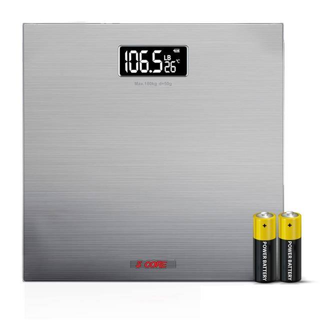BS 02 B SLV Bluetooth Bathroom Weighing Sca