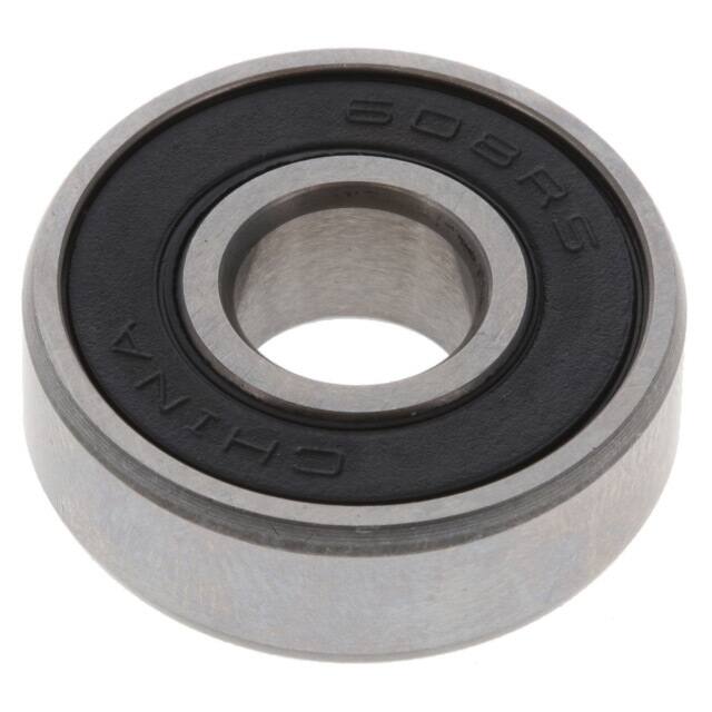 608-2RS-W/CHEVRONSRI2 BALL BEARING SEALED 8X22X7MM