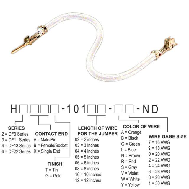 H2ABT-10102-W8 JUMPER-H1502TR/A3048W/H1500TR 2"