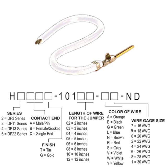 H3AXG-10103-W4 JUMPER-H1507TR/A2015W/X 3"