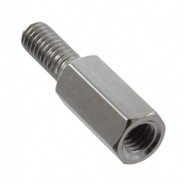 24326 HEX STANDOFF M4 BRASS 12MM