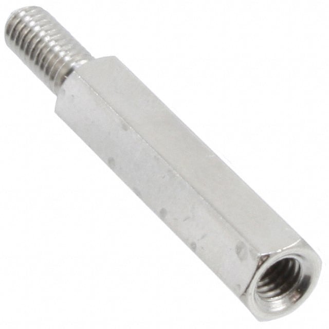 24330 HEX STANDOFF M4 BRASS 25MM