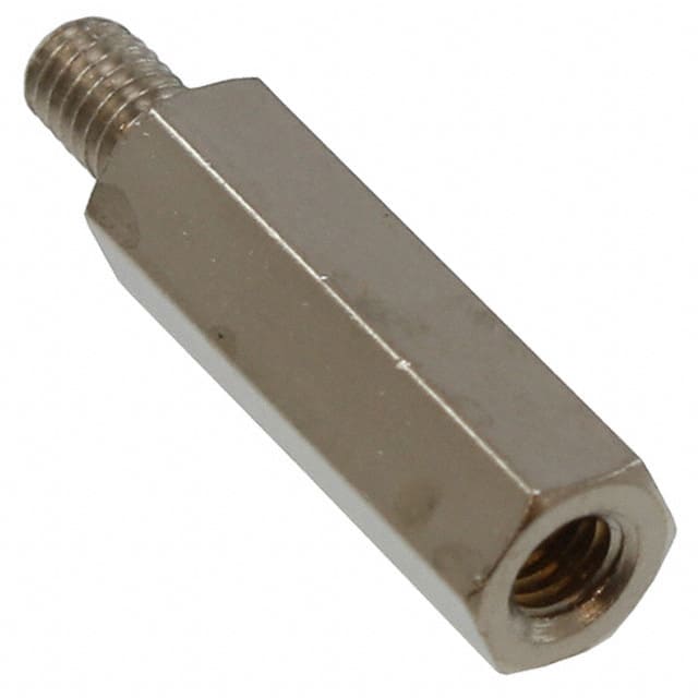 R6104-02 HEX STNDFF M3X0.5 BRASS 15.24MM