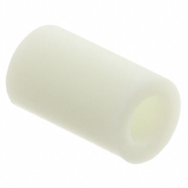 R906-4 ROUND SPACER NYLON 1/4"