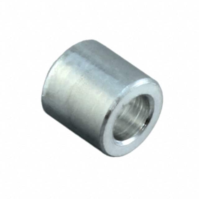 1124-6-AL-7 ROUND SPACER ALUMINUM 1/4"