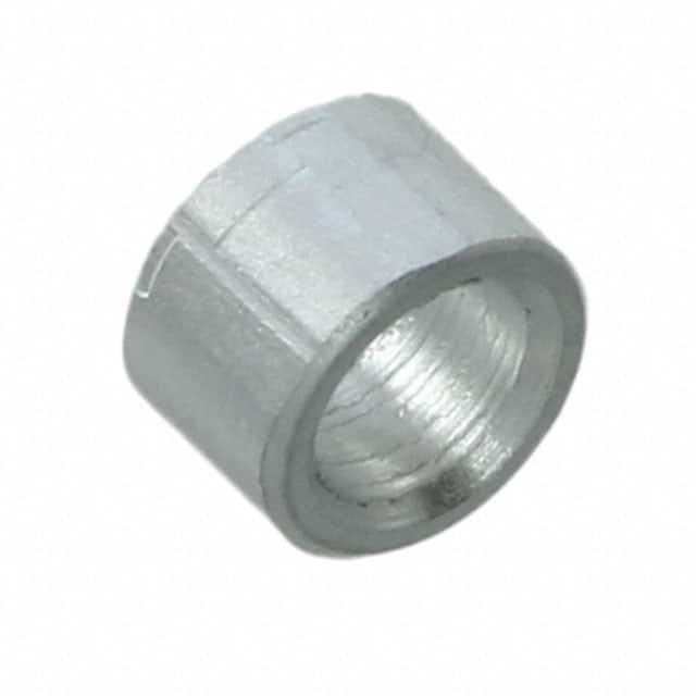 1107-4-AL-7 ROUND SPACER ALUMINUM 1/8"