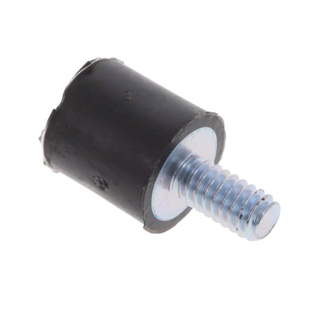 MB-300-UC25-H RND STNDFF 1/4"-20 SYN RUB 5/8"