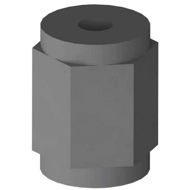 HNSM3-12-5.5-1 HEX STANDOFF M3 NYLON 12MM