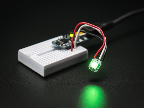1612 The Adafruit Industries LLC 1612 is a pack of 5 addressable RGB LED modules. These modules utilize SK6812 or WS2812 LEDs and feature a serial interface for easy control.