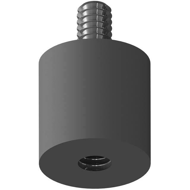QM3T RND STANDOFF #8-32 NEOPRENE 1/2"