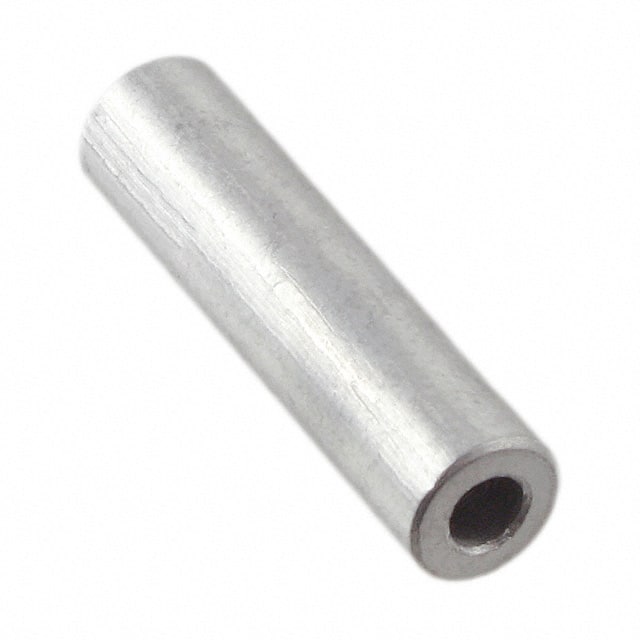 3461 ROUND SPACER #4 ALUMINUM 1"