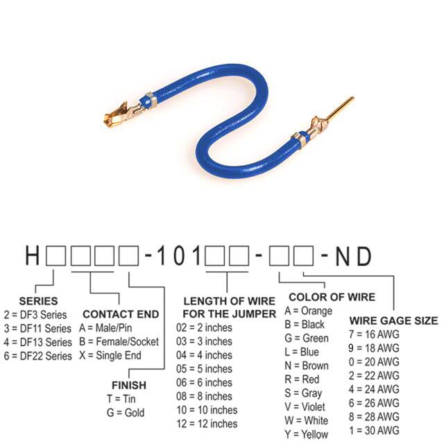 H3ABG-10108-L4 JUMPER-H1507TR/A2015L/H1505TR 8"