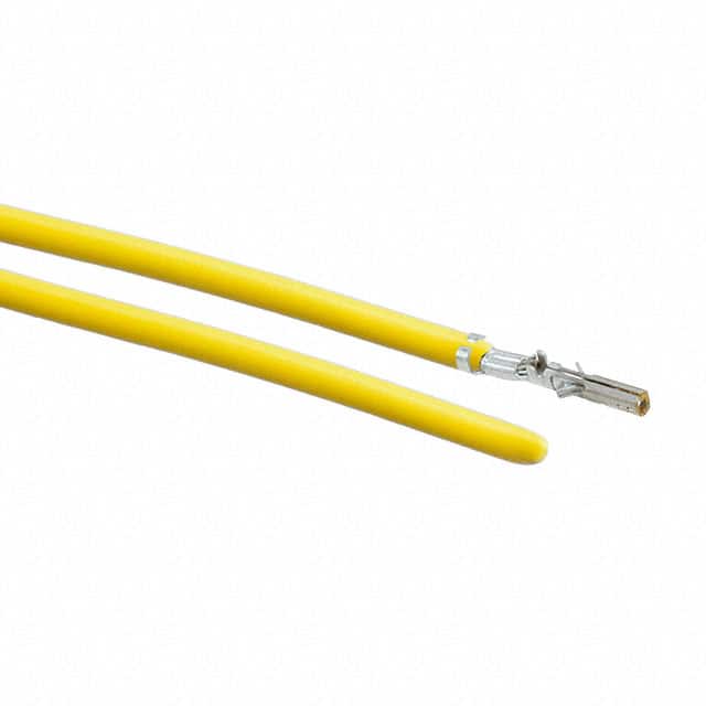 0430300002-12-Y4 12" PRE-CRIMP A2015Y YELLOW