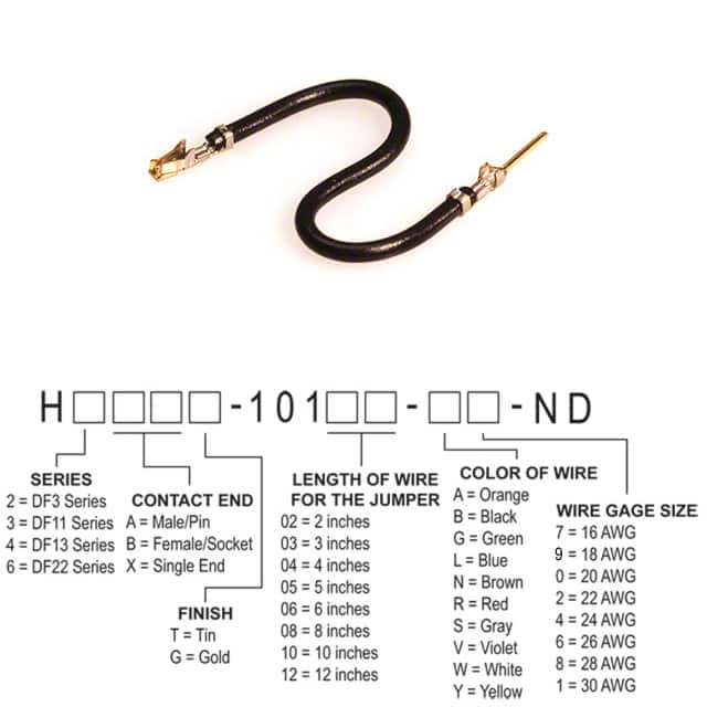 H3ABG-10102-B6 JUMPER-H1507TR/A3049B/H1505TR 2"