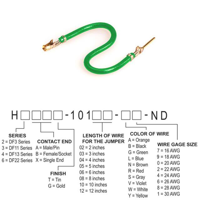 H3ABG-10102-G6 JUMPER-H1507TR/A3049G/H1505TR 2"